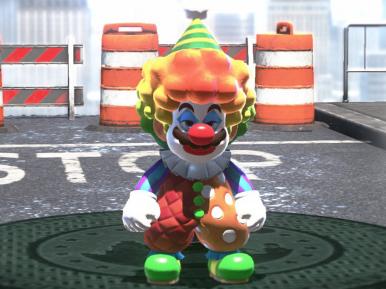 It's a me, Pennywise! Don't you want a balloon?