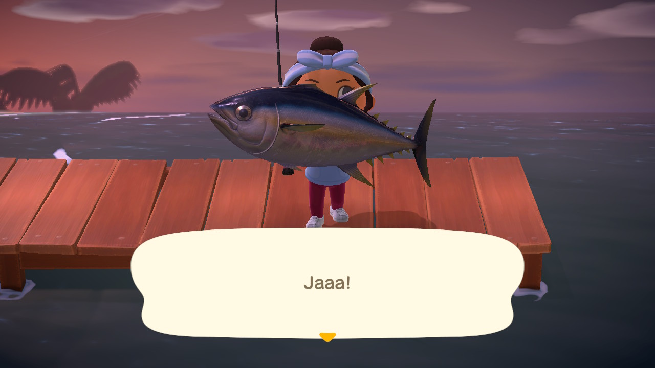 Jaaa! Ein Thunfisch. :)